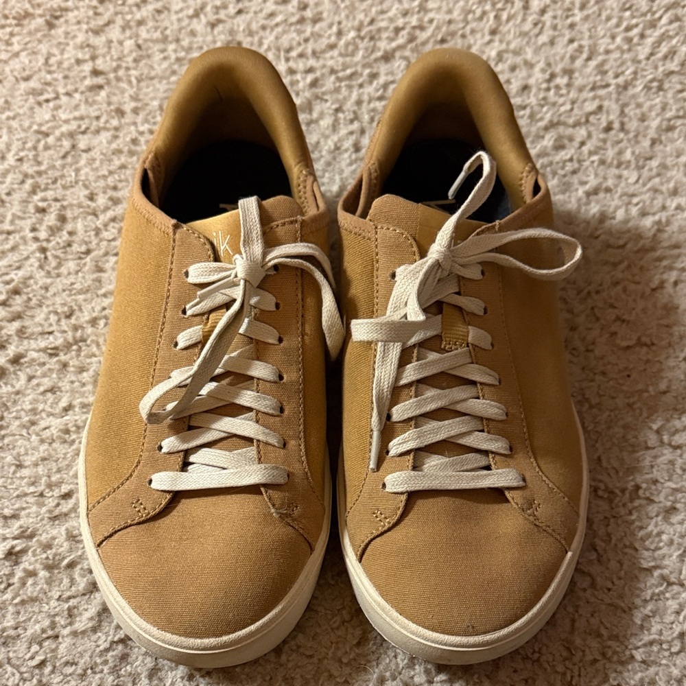 Kizik Wheat Canvas Slip-on Sneakers